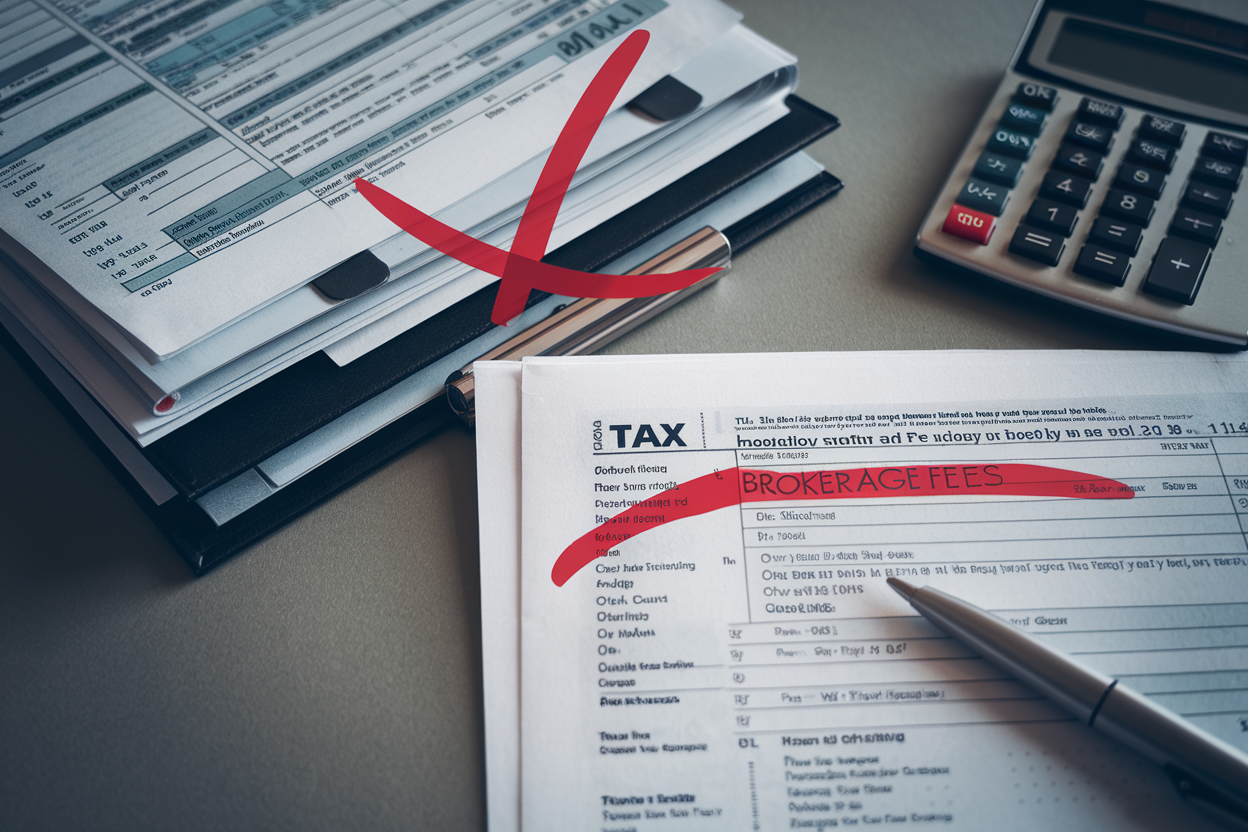 Are Brokerage Fees Tax-Deductible?
