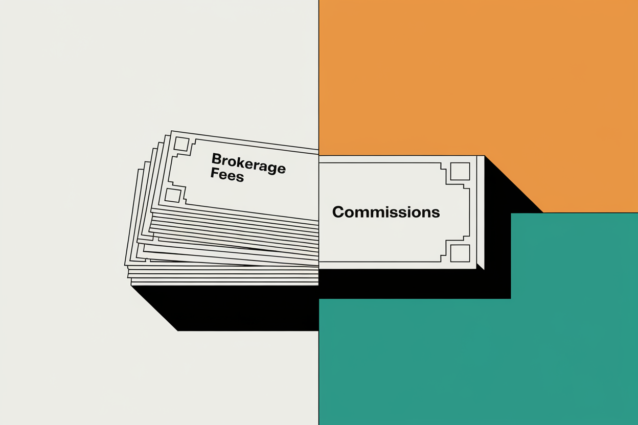 Difference Between Brokerage Fees and Commissions
