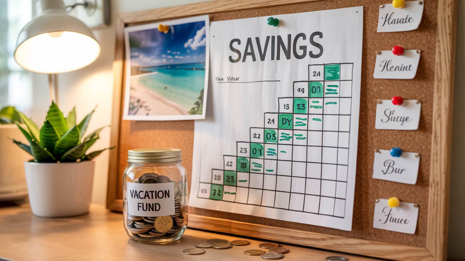 Step 8 - Stay Focused with a Visual Savings Tracker