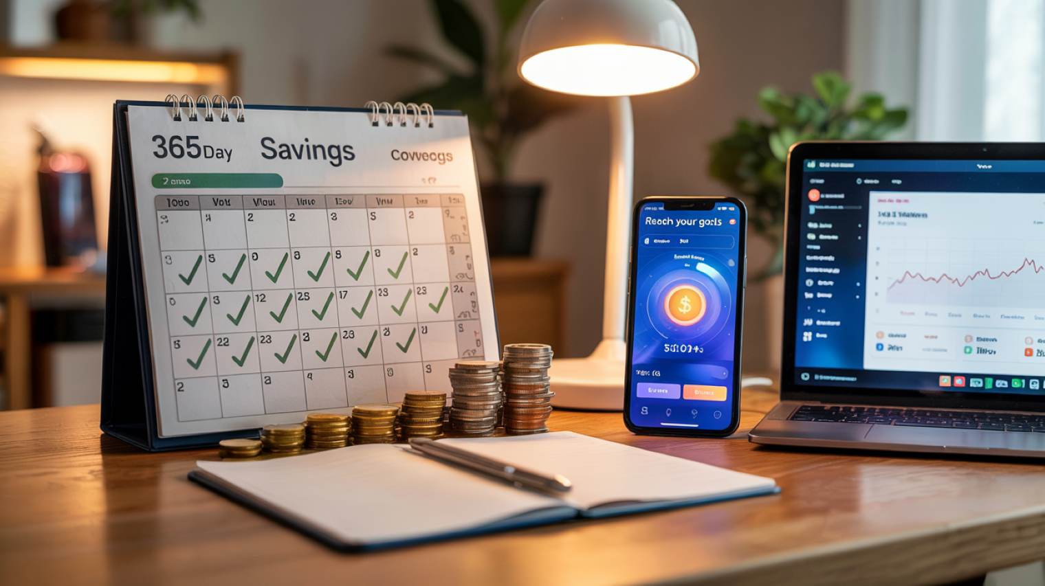 The Classic 365-Day Money Saving Challenge